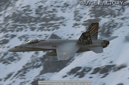 2008-10-09 Axalp Shooting Range 0519 McDonnell Douglas FA-18C Hornet